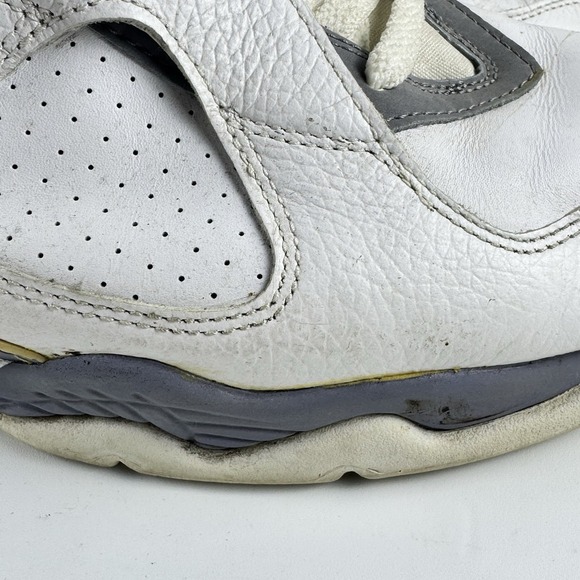 Air Jordan 8 Retro Orange Blaze 2007 Mens Size 13 White Grey Orange 305381 102 O - Picture 4 of 16